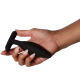 Vibrator tip plug anal, Negru