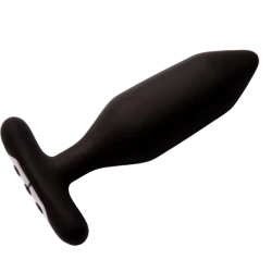 Vibrator plug anal, Onyx, Negru