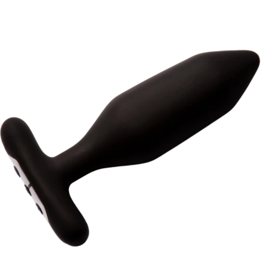 Vibrator plug anal, Onyx, Negru