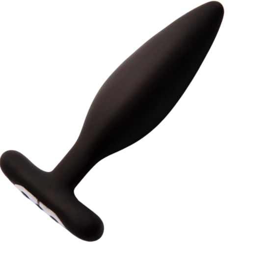 Vibrator tip plug anal, Negru