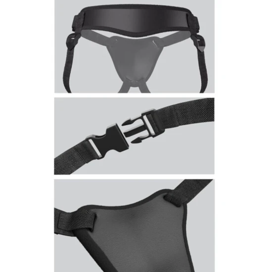 Body Dock Elite Mini - ham tip strap-on, negru