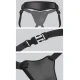 Body Dock Elite Mini - ham tip strap-on, negru