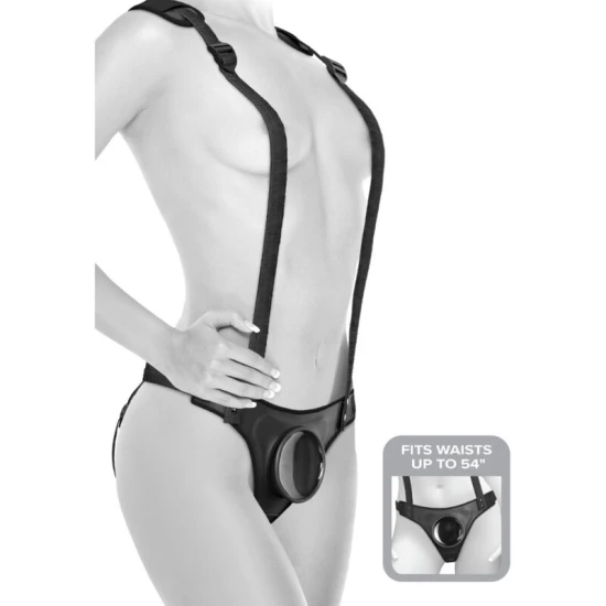 Hamuri tip body pentru strap-on, Body Dock, Negru