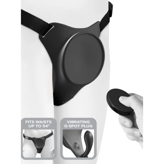 Body harness tip ham, G-Spot Pro, cu vibrații