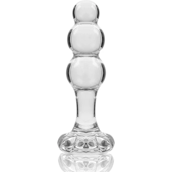 Plug Anal Nebula Series Model 1 - Borosilicat, Clar, 10.5 cm