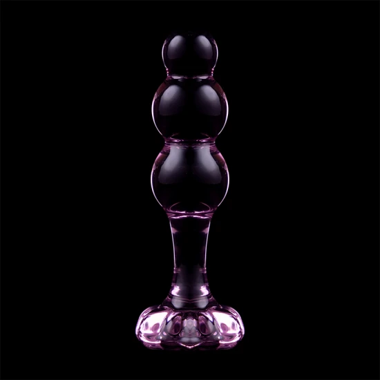 Plug Anal Nebula Series - Borosilicat, Roz, 10.5 cm -O- 3 cm