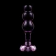 Plug Anal Nebula Series - Borosilicat, Roz, 10.5 cm -O- 3 cm