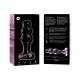 Plug Anal Nebula Series - Borosilicat, Roz, 10.5 cm -O- 3 cm