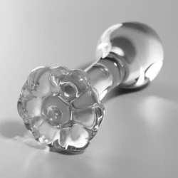 Plug Anal Nebula Series - Borosilicat, Transparent, 11 cm