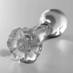 Plug Anal Nebula Series - Borosilicat, Transparent, 11 cm