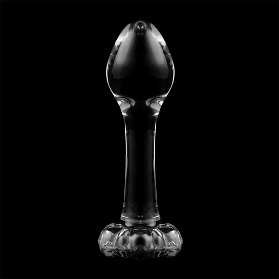 Plug Anal Nebula Series - Borosilicat, Transparent, 11 cm