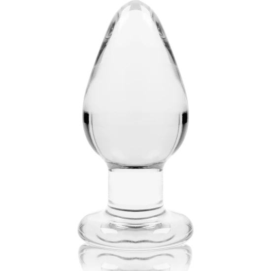 Plug Anal Nebula Series by Ibiza - Transparent, 11 cm - Ø 5 cm