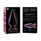 Plug Anal Nebula Series by Ibiza - Model 4, Roz, 11 cm -O- 5 cm