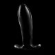 Plug Anal Nebula Series Model 5 - Borosilicat, Clar, 12.5 cm -O- 3.5 cm