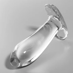 Plug Anal Nebula Series Model 5 - Borosilicat, Clar, 12.5 cm -O- 3.5 cm