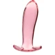 Plug Anal Nebula Series Model 5 - Sticlă Borosilicată, Roz, 12.5 cm