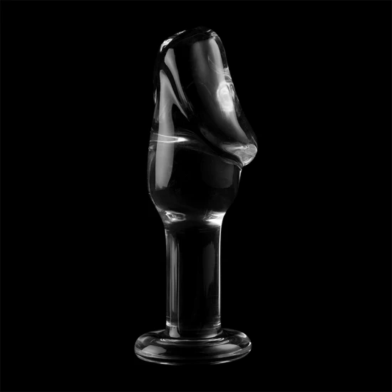 Plug Anal Nebula Series by Ibiza - Borosilicat, Clar, 12.5 cm -O- 4 cm