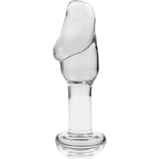 Plug Anal Nebula Series by Ibiza - Borosilicat, Clar, 12.5 cm -O- 4 cm