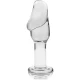 Plug Anal Nebula Series by Ibiza - Borosilicat, Clar, 12.5 cm -O- 4 cm