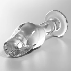 Plug Anal Nebula Series by Ibiza - Borosilicat, Clar, 12.5 cm -O- 4 cm
