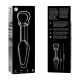 Plug Anal Nebula Series - Model 7, Transparent, 13.5 cm