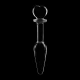 Plug Anal Nebula Series - Model 7, Transparent, 13.5 cm