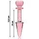 Plug Anal Nebula Series - Model 7, Roz, 13.5 cm