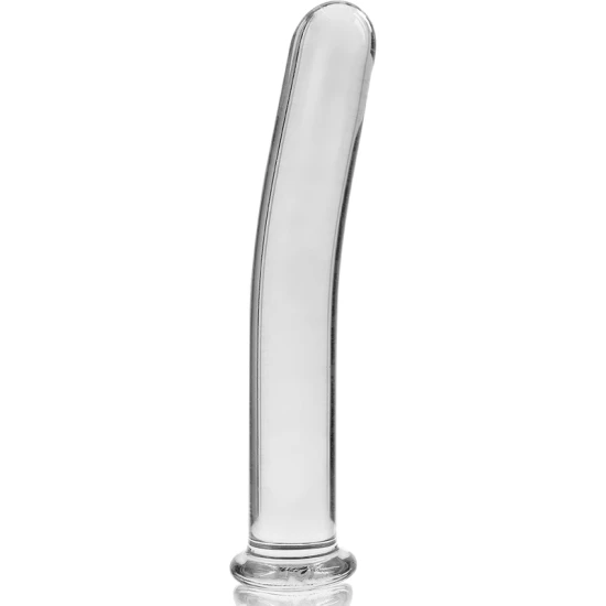 Dildo Nebula Series Model 9 - Borosilicat, Transparent, 15.5 cm
