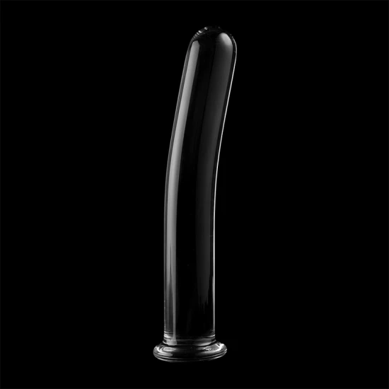 Dildo Nebula Series Model 9 - Borosilicat, Transparent, 15.5 cm