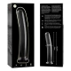 Dildo Nebula Series Model 9 - Borosilicat, Transparent, 15.5 cm