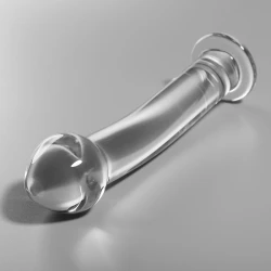 Dildo Nebula Series Model 11 - Borosilicat, Transparent, 16 cm
