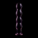 Dildo Nebula Series Model 10 - Borosilicate Glass, Roz, 16.5 cm