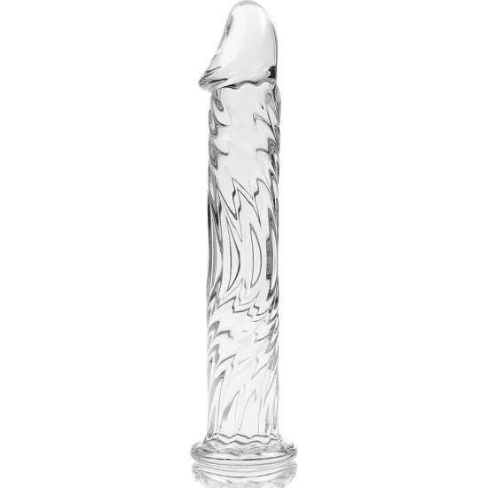 Dildo Nebula Series Model 12 - Borosilicat, Transparent, 17 cm