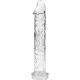 Dildo Nebula Series Model 12 - Borosilicat, Transparent, 17 cm