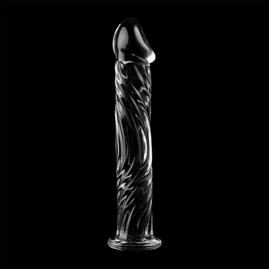 Dildo Nebula Series Model 12 - Borosilicat, Transparent, 17 cm