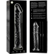 Dildo Nebula Series Model 12 - Borosilicat, Transparent, 17 cm