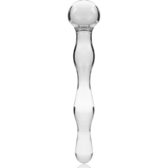 Dildo Nebula Series - Model 13, Transparent, 18 cm