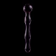 Dildo Luxos din Sticlă Borosilicată Roz 18 cm