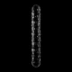 Dildo Nebula Series Model 15 - Borosilicat, Clar, 18.5 cm