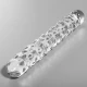 Dildo Nebula Series Model 15 - Borosilicat, Clar, 18.5 cm