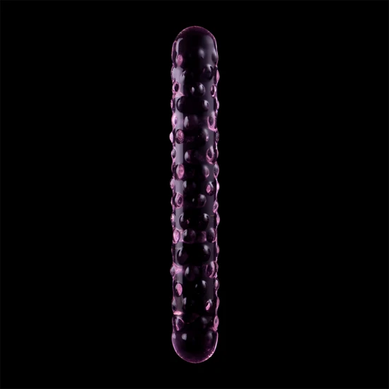 Dildo Nebula Series - Borosilicate Glass, Roz, 18.5 cm