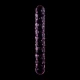 Dildo Nebula Series - Borosilicate Glass, Roz, 18.5 cm