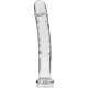 Dildo Nebula Series - Borosilicate Glass, Clear, 18.5 cm