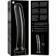 Dildo Nebula Series Model 17 - Borosilicat, Transparent, 18.5 cm