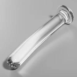 Dildo Nebula Series Model 17 - Borosilicat, Transparent, 18.5 cm