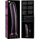 Dildo Nebula Series - Borosilicate Glass, Roz, 18.5 cm -O- 3 cm