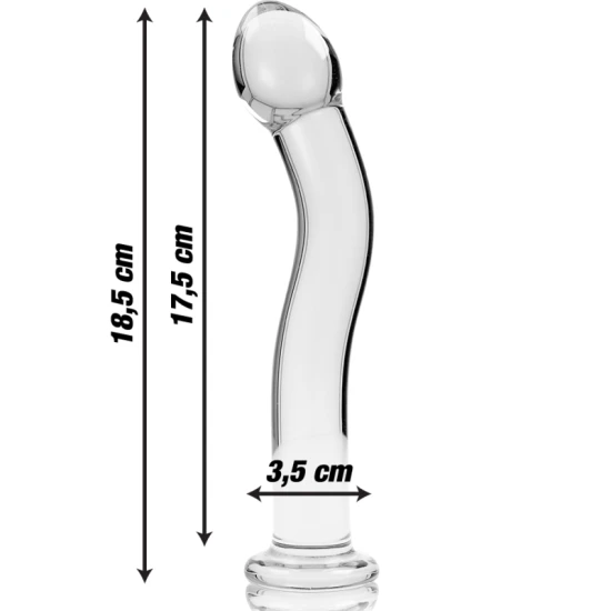 Dildo Premium din Sticlă Borosilicată