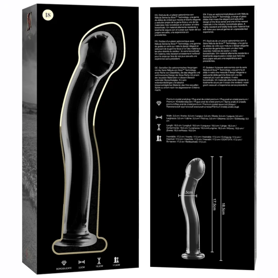 Dildo Premium din Sticlă Borosilicată