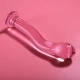 Dildo Nebula Series - Borosilicate Glass, Roz, 18.5 cm