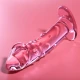 Dildo de Sticlă Borosilicată Roz 18.5 cm -O- 4 cm